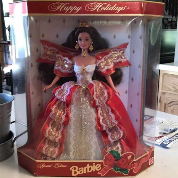 10th anniversary holiday barbie